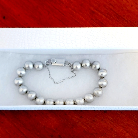 Silpada Jewelry - SILPADA designs retired .925 sterling silver ball bead 10mm 7 in bracelet